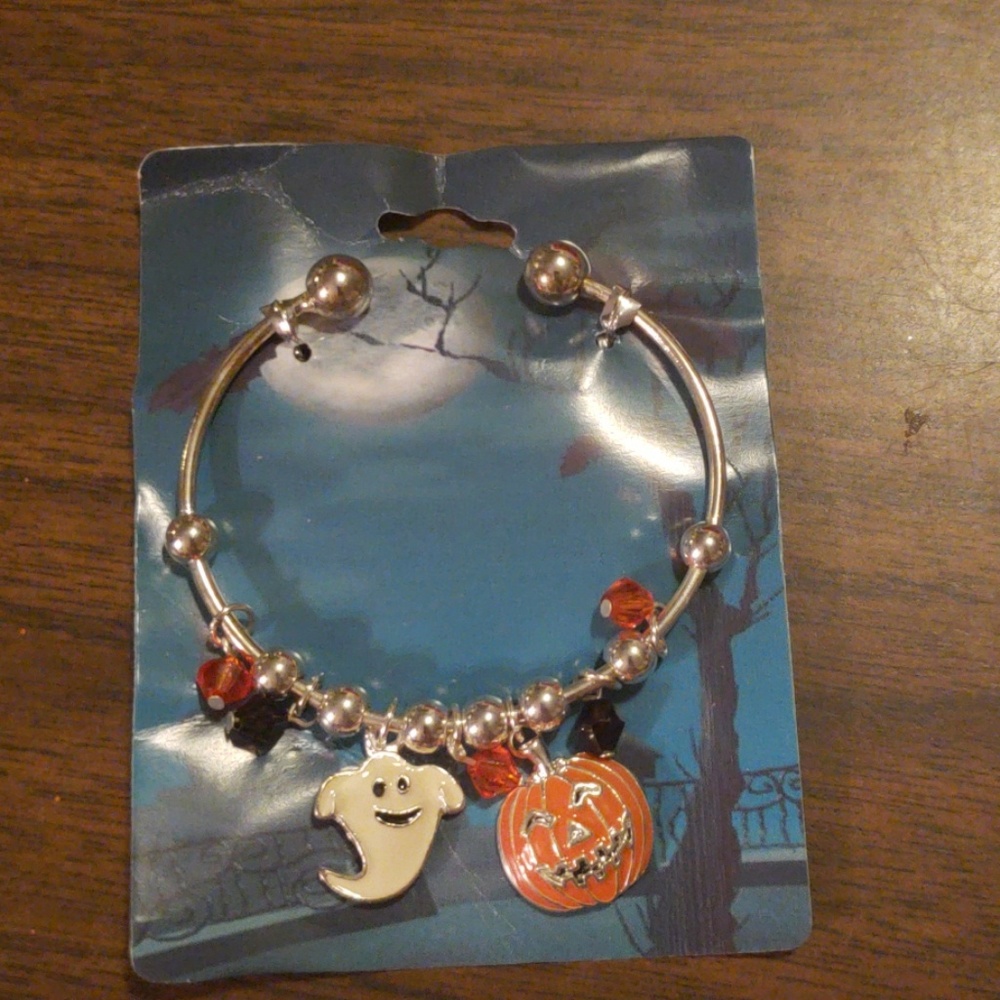 Halloween charm bracelet